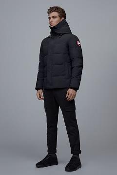 Chamarras Canada Goose Hombre Mexico - MacMillan Abrigos Azul Marino OV2096873